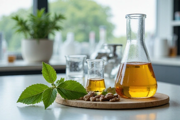 Badania laboratoryjne nad naturalnymi składnikami suplementów.